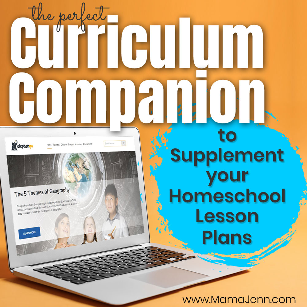 Elephango Homeschool Curriculum Companion