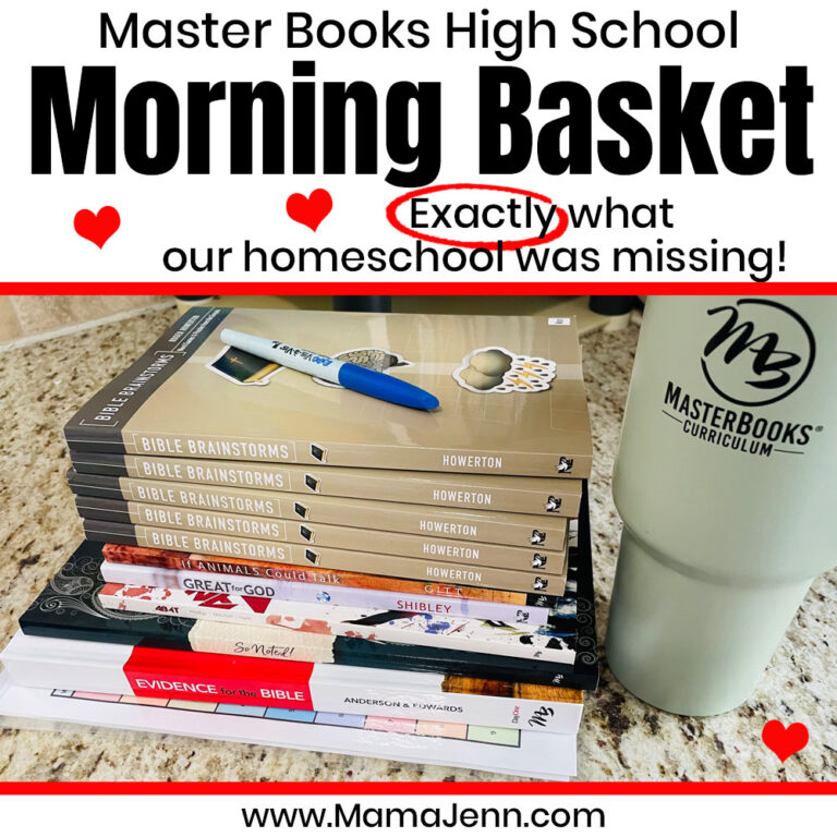 Master Books High School Morning Basket Homeschool