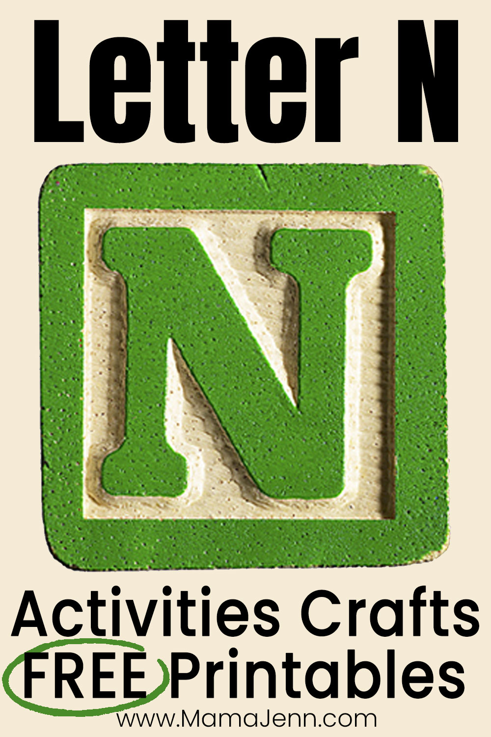 Letter N Alphabet Activities Crafts Printables