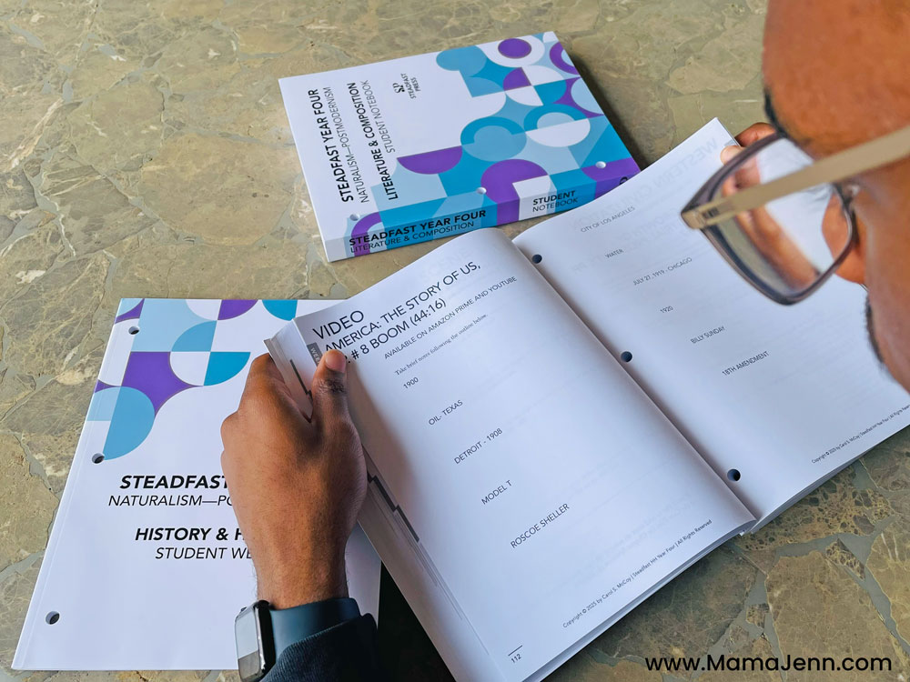 Steadfast Homeschool Literature and History Curriculum