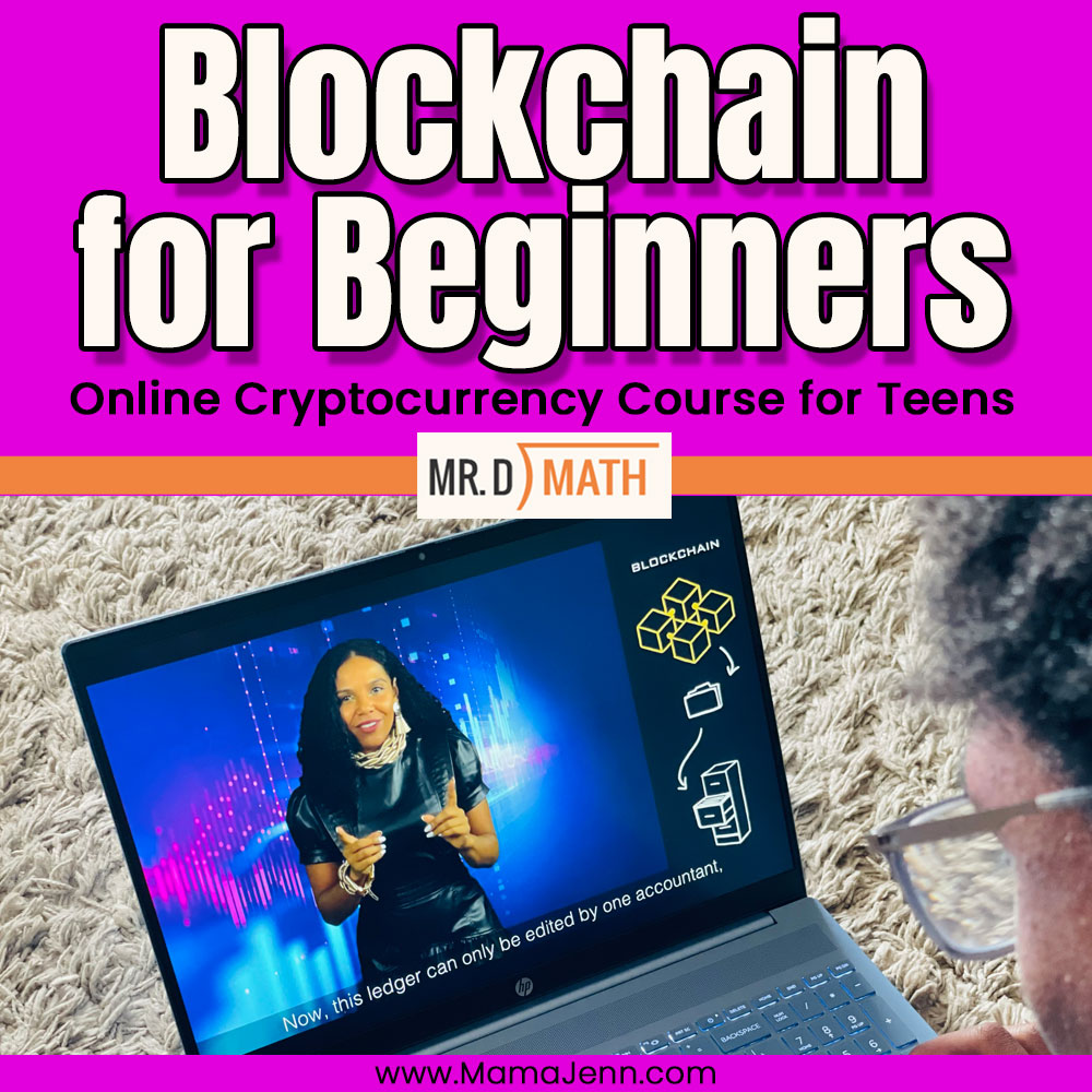 Blockchain for Beginners Online Mr. D Math Course for Teens