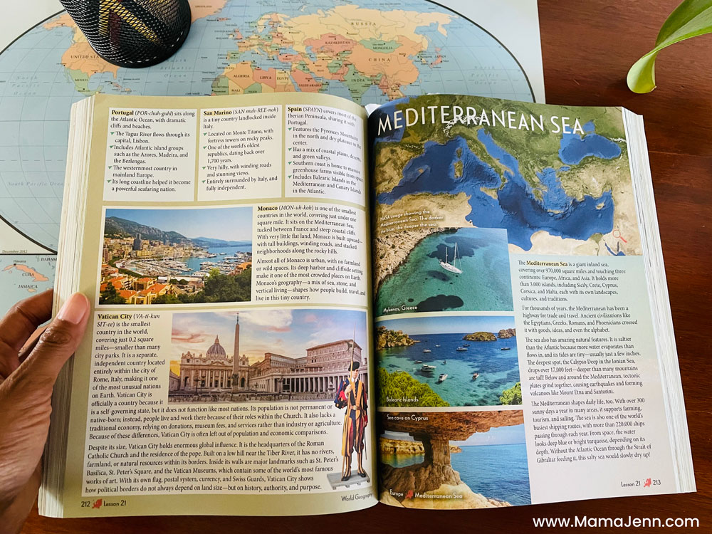 Master Books World Geography Curriculum Student Textbook