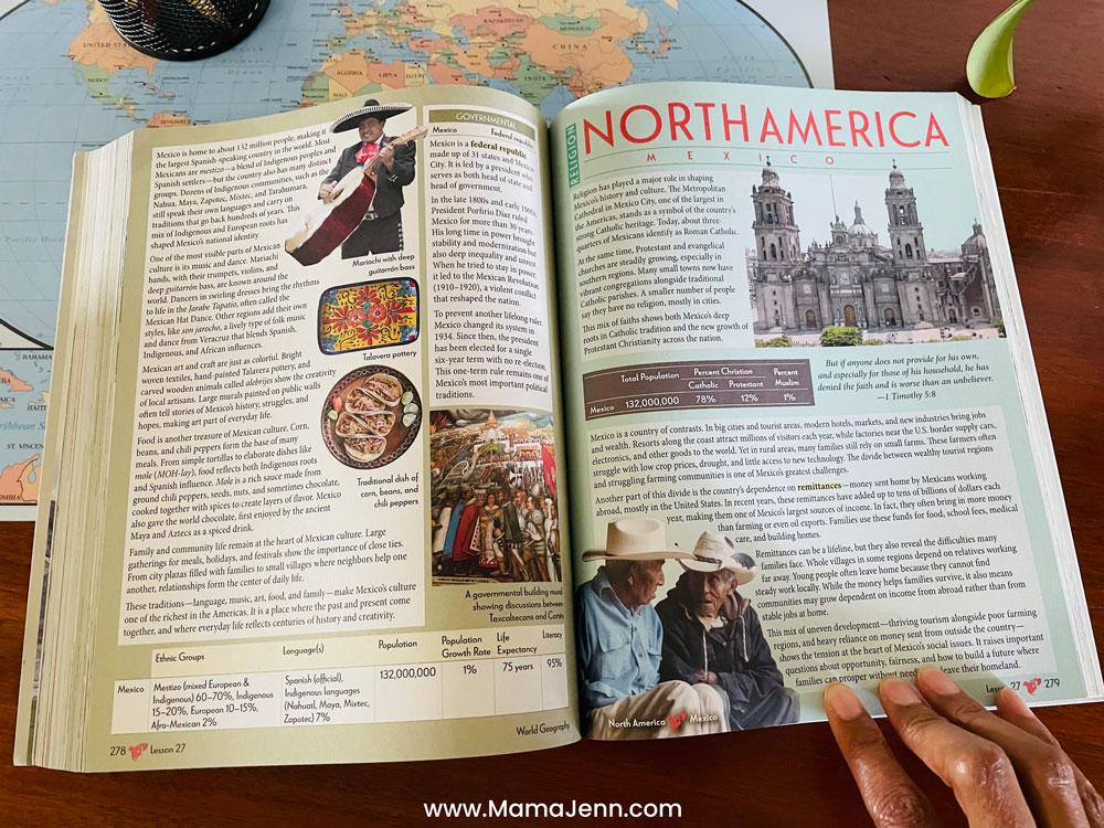 Master Books World Geography Curriculum Textbook