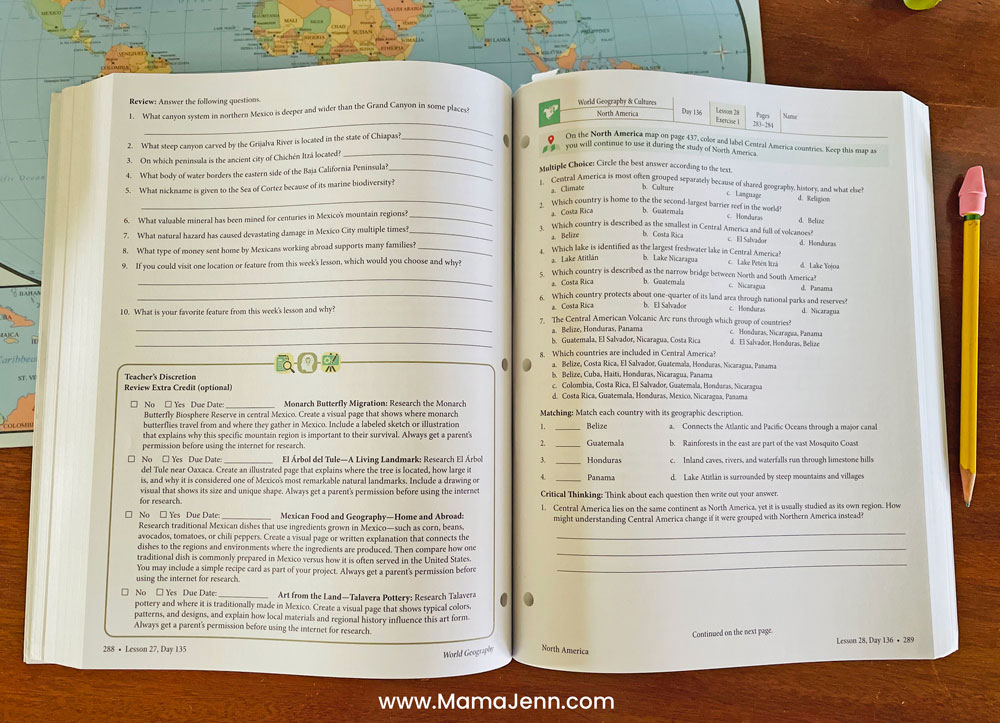Master Books World Geography High School Homeschool Curriculum