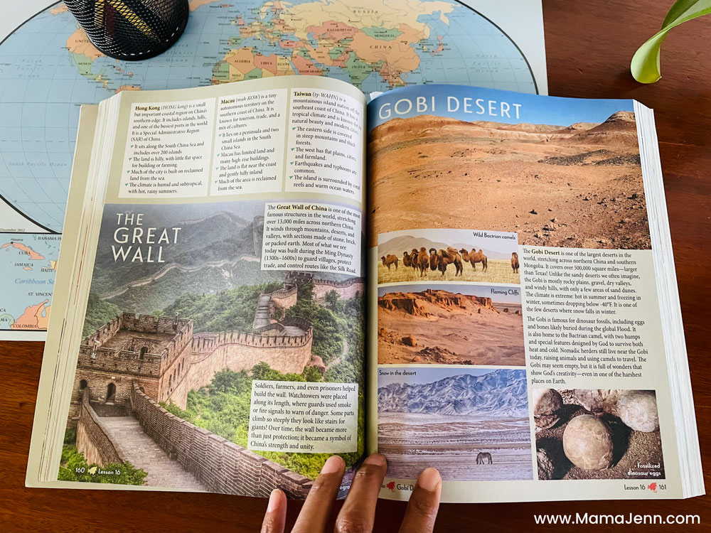 Master Books World Geography Textbook