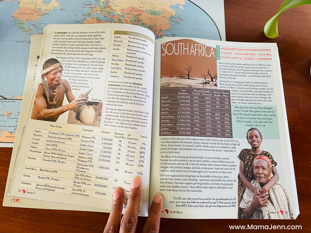 Master Books World Geography and Cultures Textbook