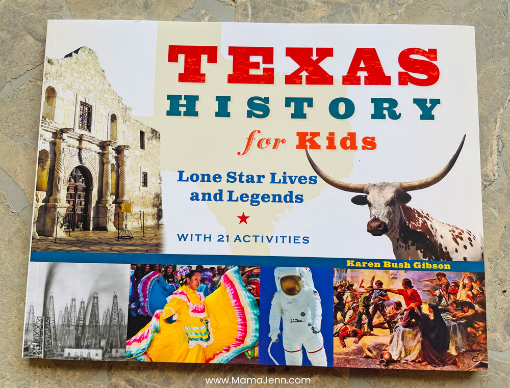 Texas History for Kids Book