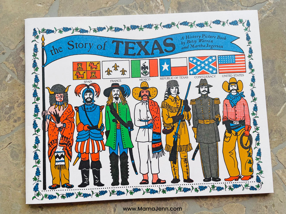 The Story of Texas History Book