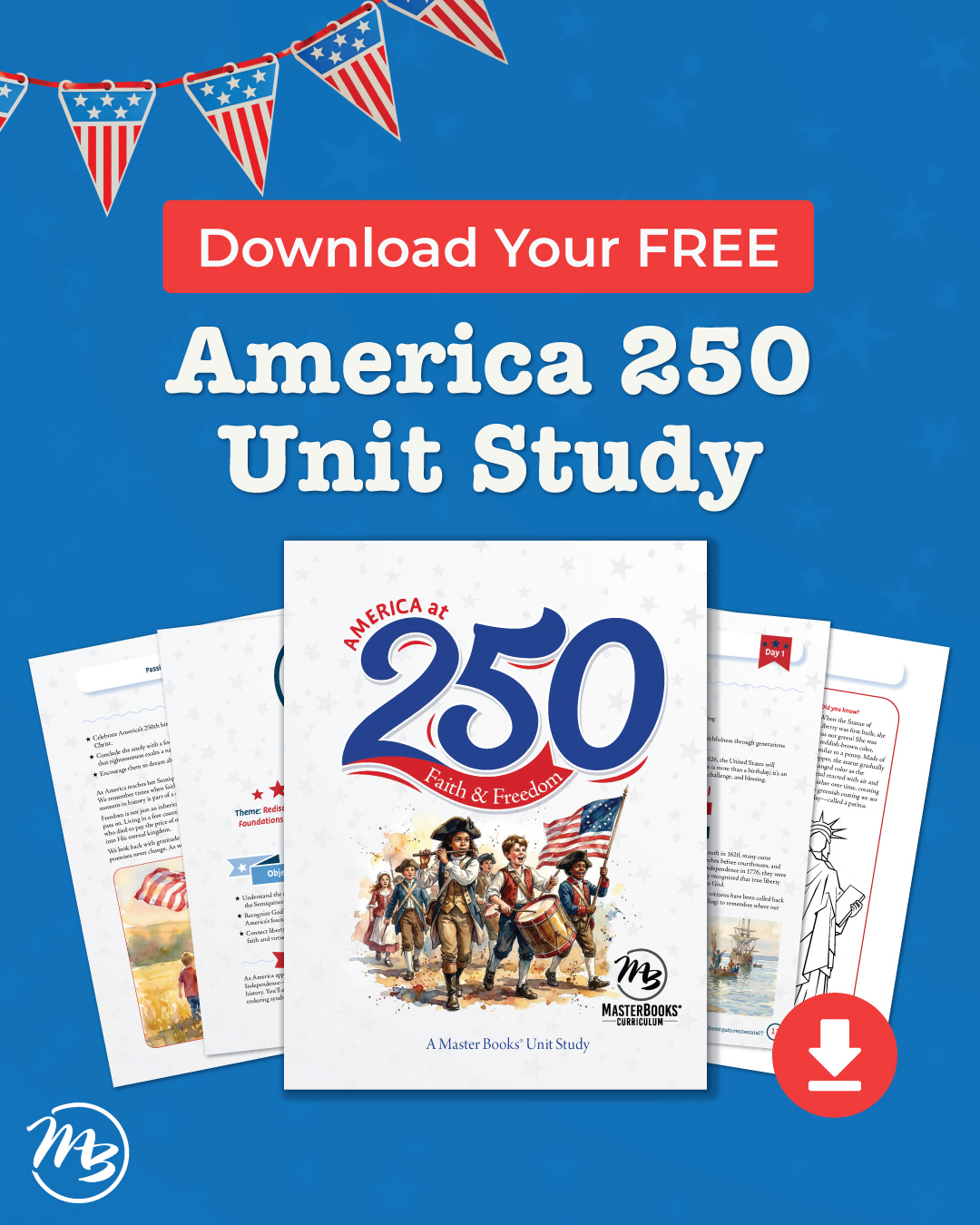FREE America 250 Unit Study