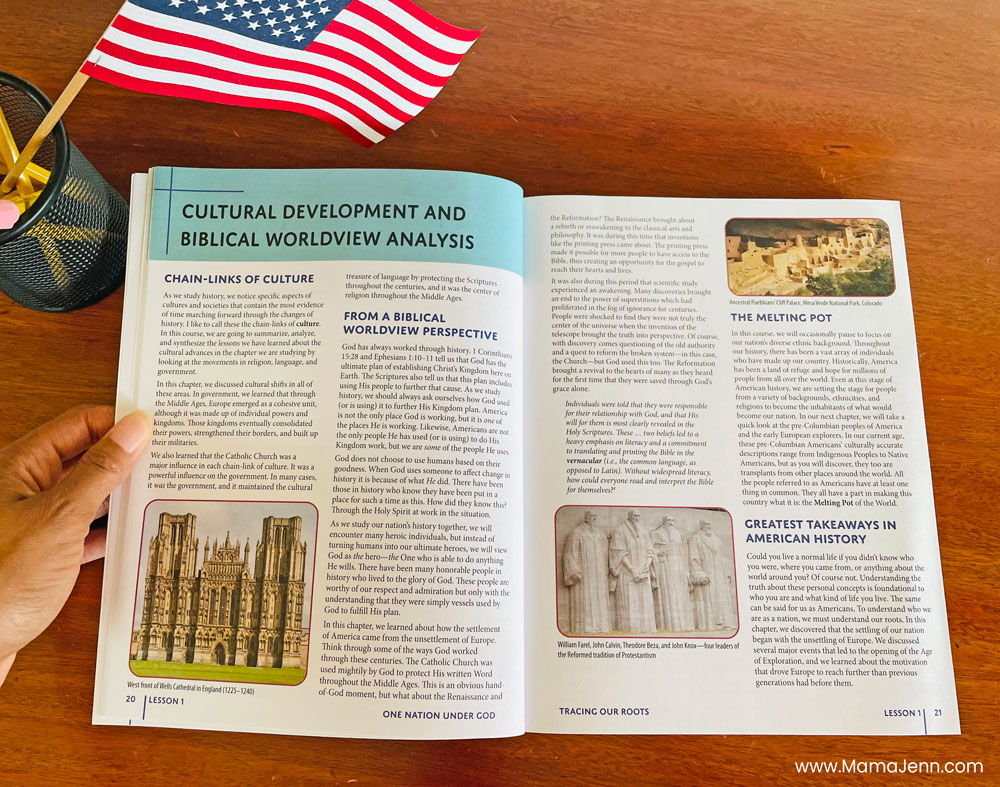 Master Books American History Curriculum