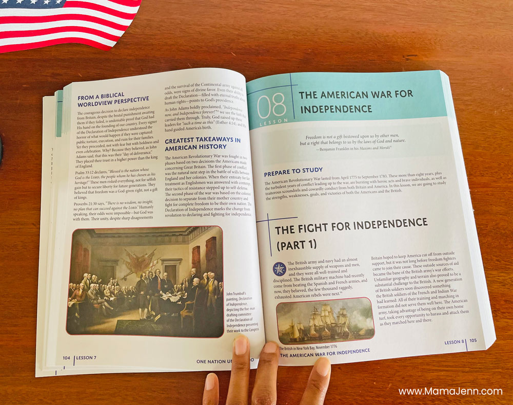 Master Books American History Curriculum