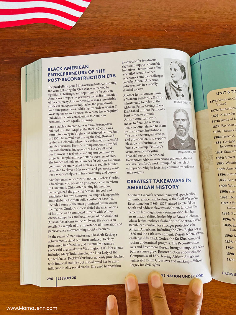 Master Books American History Curriculum