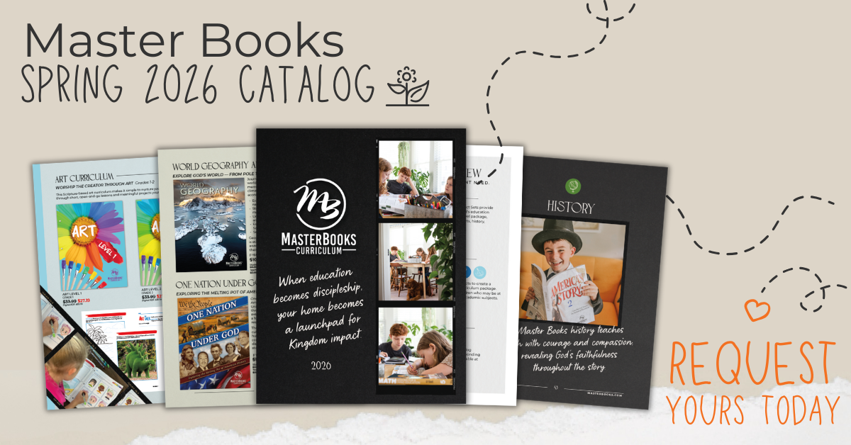 Master Books Homeschool Curriculum Catalog Request