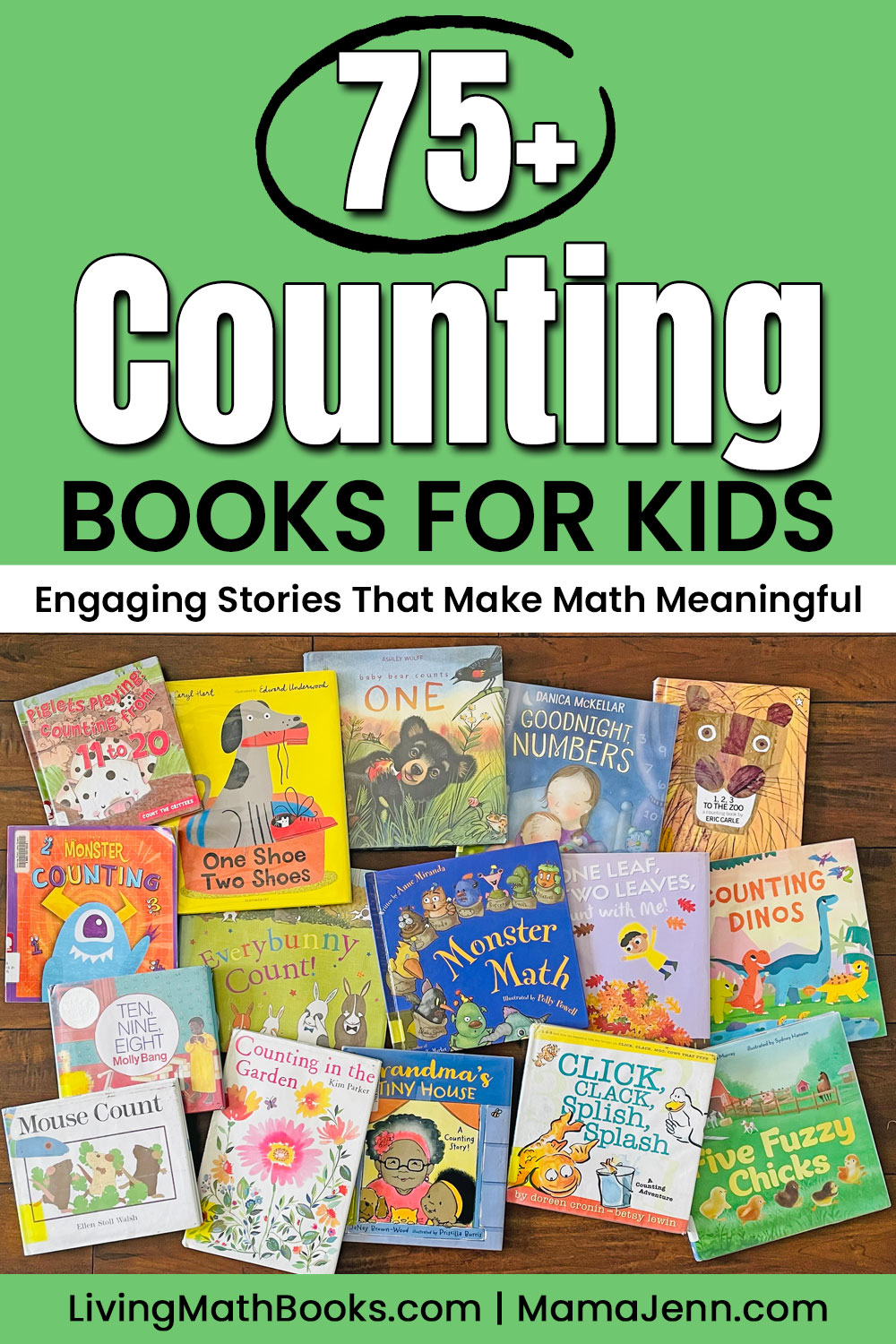 75+ Counting Math Books for Kids